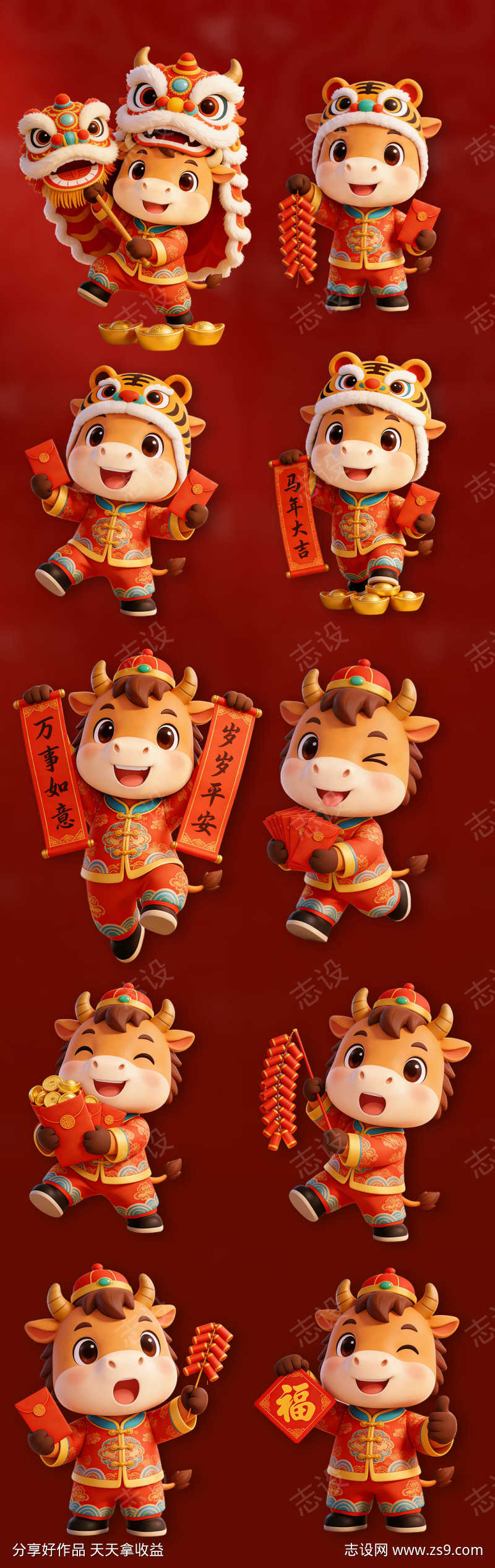 马年IP形象