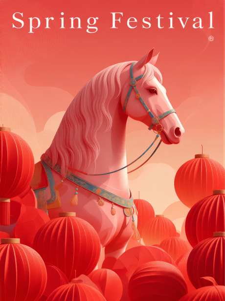 2026年马年春节主题海报插画_AI图片下载_euler采样_3058X4094像素-海报,春节,马年-作品编号:2026011311313458-志˙设˜网