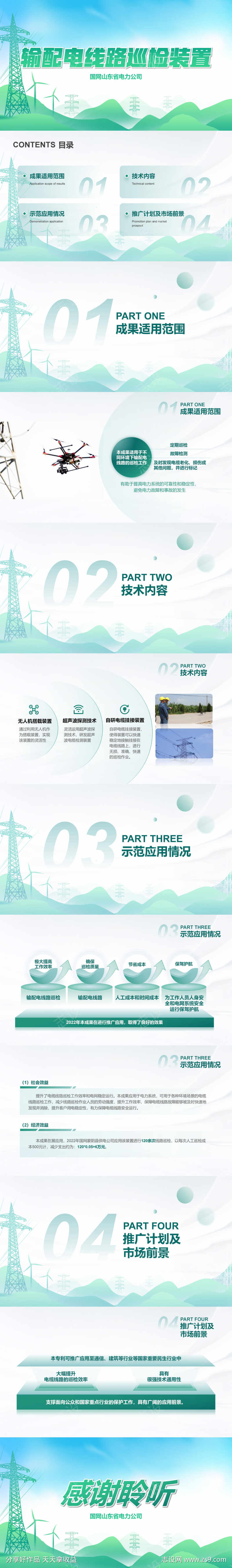 电力行业企业PPT