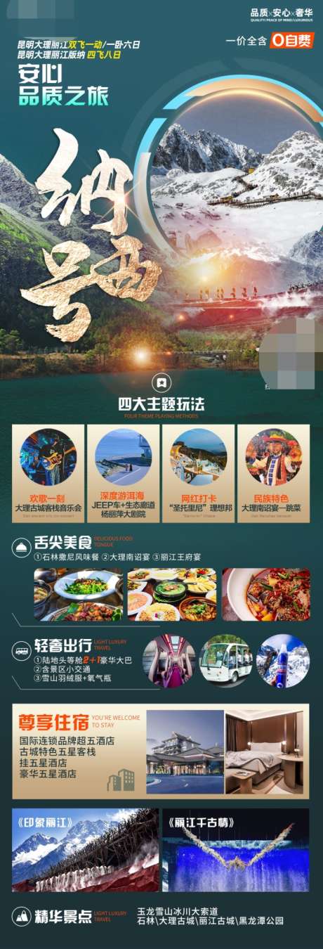 云南旅游海报_源文件下载_PSD格式_698X2048像素-丽江,大理,云南-作品编号:2026012210244620-志˜设˰网