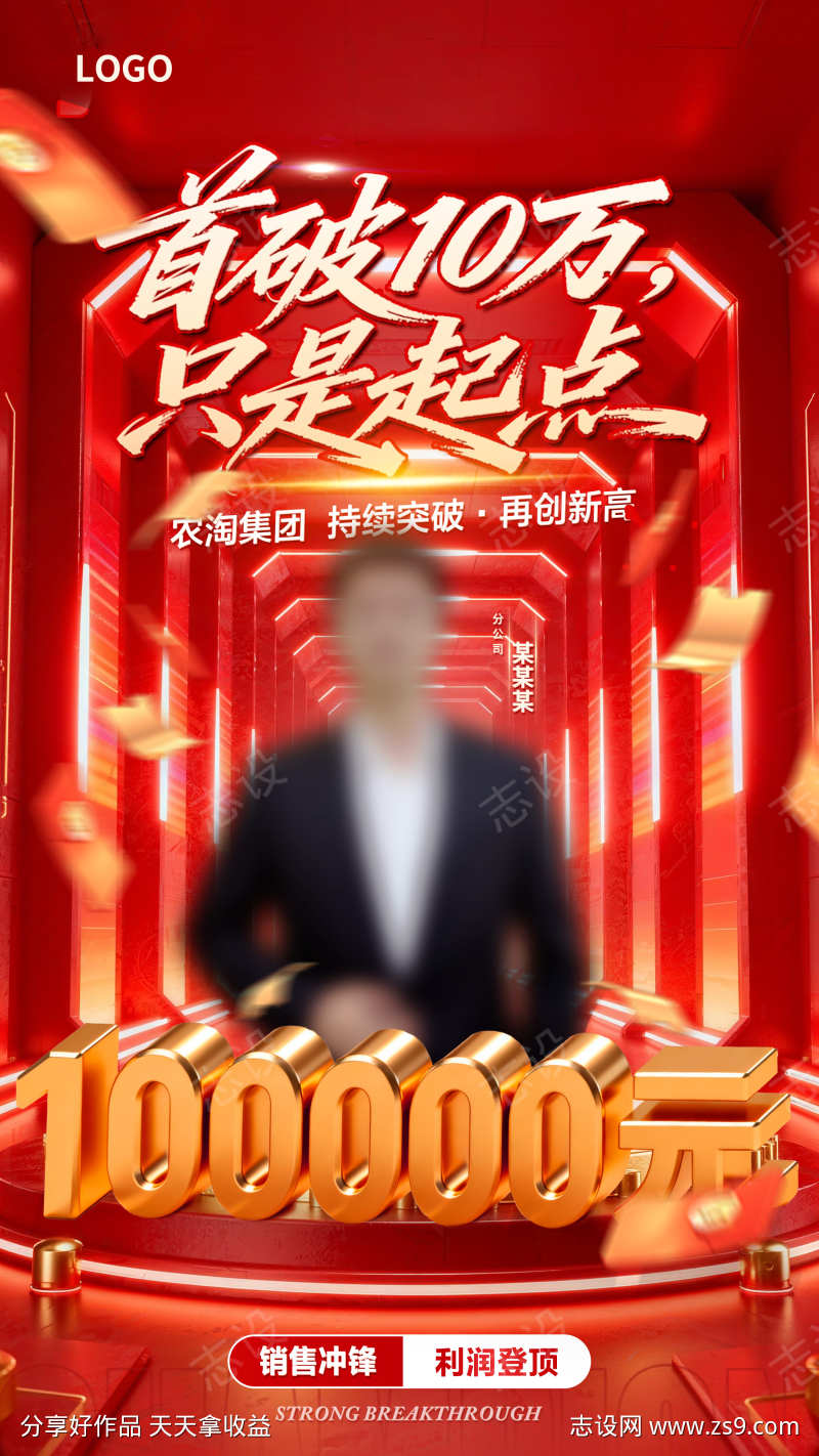 销售突破人物战报