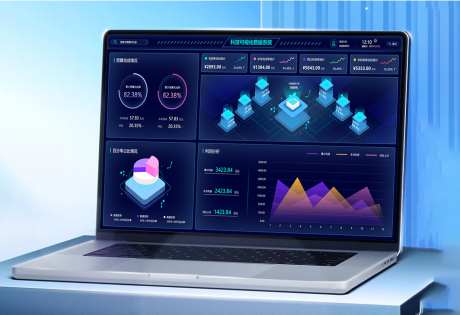 科技系统可视化大屏_源文件下载_PSD格式_1401X958像素-大数据,后台,大屏-作品编号:2026020213084475-志˲͓͕͔͐͑͗ٚٛٙ设·网