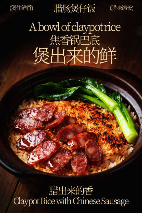 鲜香腊味煲仔饭美食海报_源文件下载_PSD格式_1701X2551像素-传统,主食,餐饮-作品编号:2026020812089076-志`设ˇ网