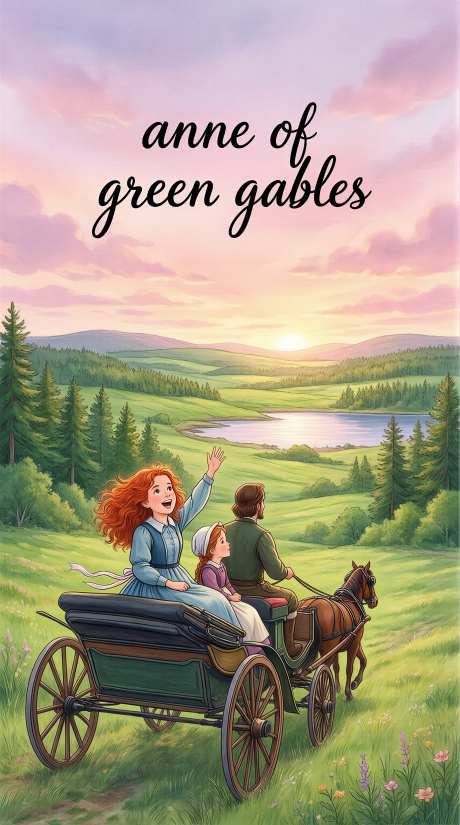 氛围感插画温暖唯美充满诗意壁纸海报