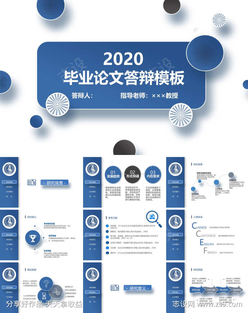 毕业答辩ppt