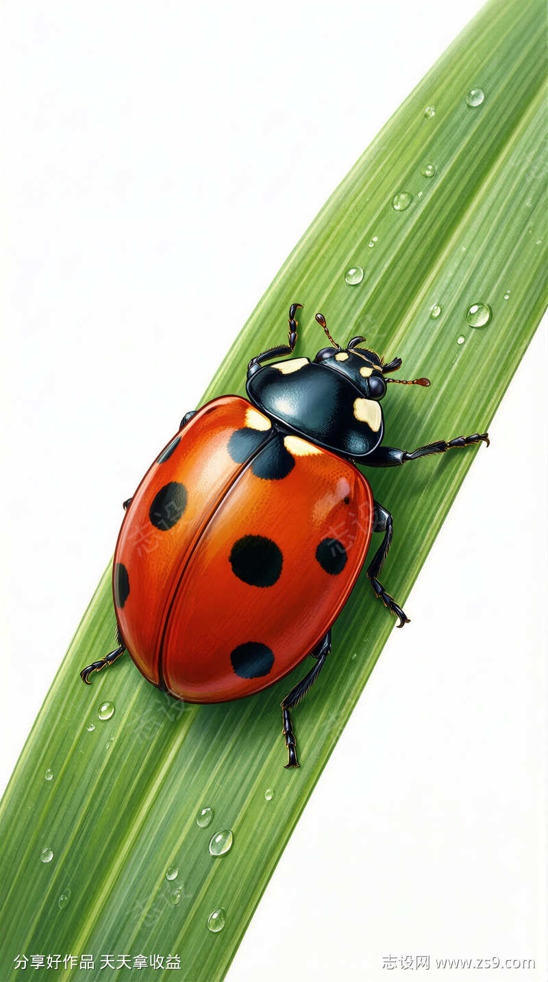 惊蛰节气海报背景图