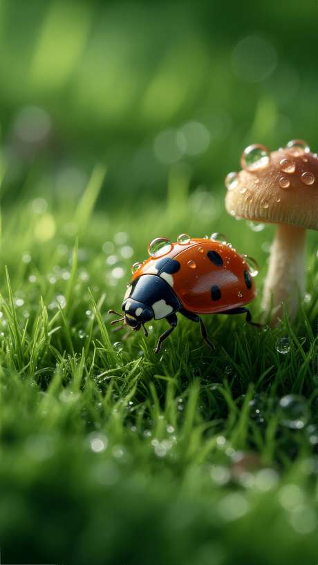 惊蛰微景观场景