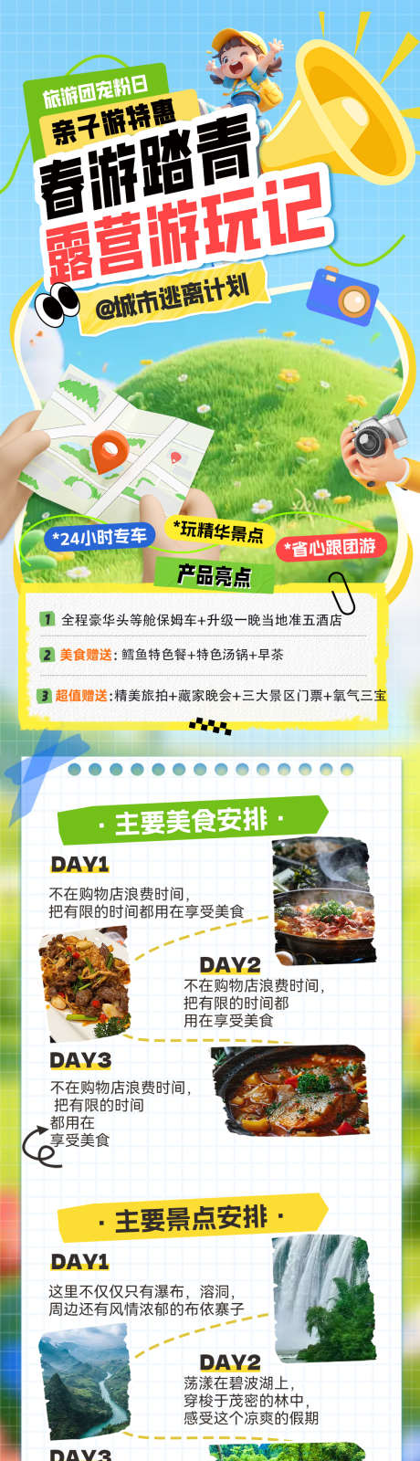 春游踏青露营游玩攻略长图_源文件下载_PSD格式_1080X5871像素-活动,打卡,亲子游-作品编号:2026030313094427-志˒设˜网