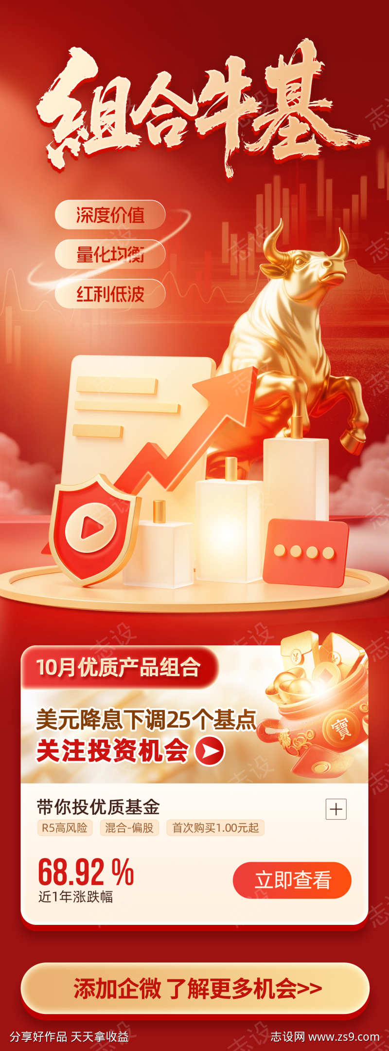 组合牛基金融理财产品上线热门产品