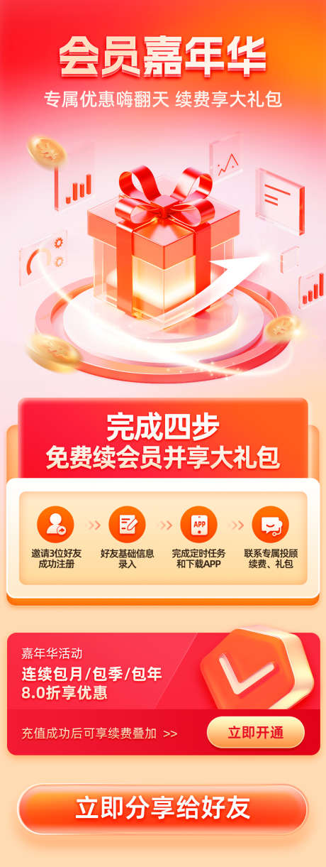 会员嘉年华会员充值会员续费_源文件下载_PSD格式_1242X3297像素-开通,邀请,充值-作品编号:2026030416535480-志˜设‘网