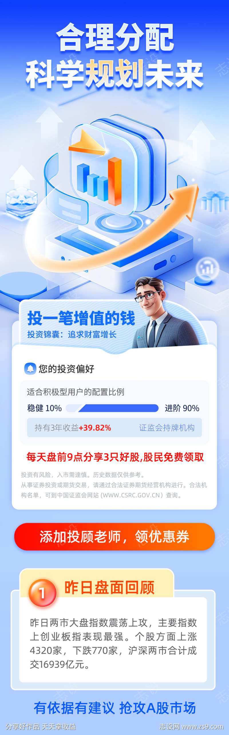 资产配置金融科技热门产品介绍落地页