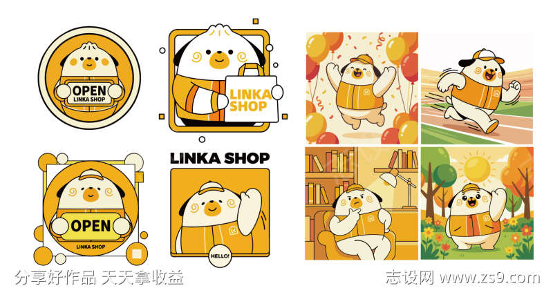 烧饼ip形象设计