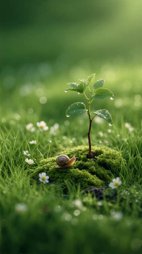 摄影风格植树节元素_AI图片下载_采样_2304X4096像素-草地,摄影风格,植树节-作品编号:2026030908584476-志ˆ设ˆ网