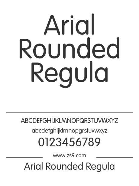 Arial Rounded Regula_字体下载_格式_英文_常规_免费商用-Rounded,Arial,圆润-作品编号:2026031113578905-志·设’网