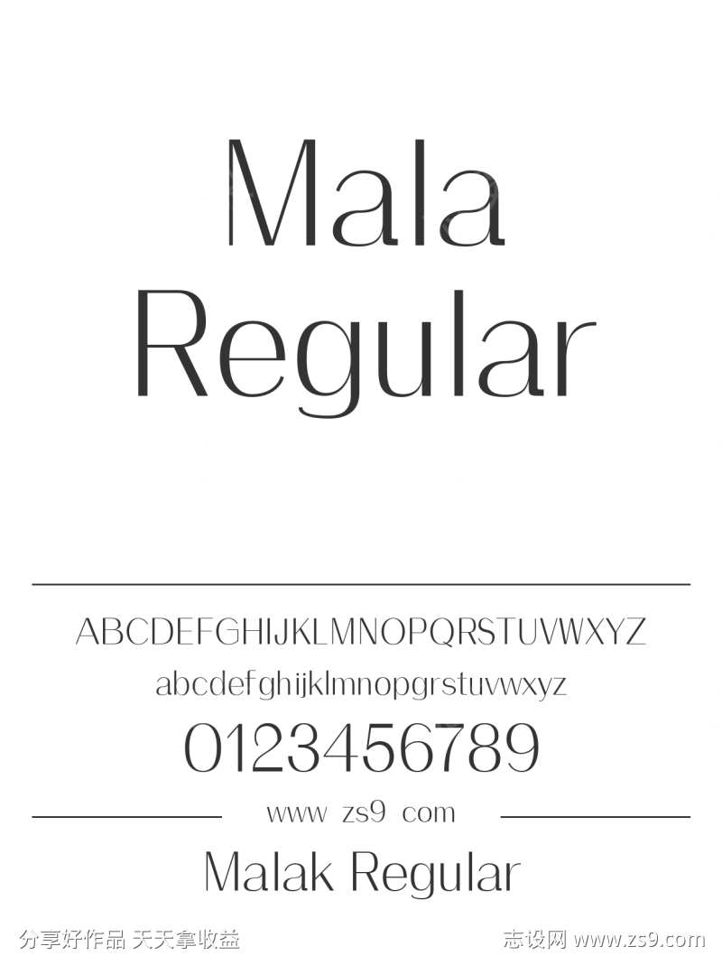 Malak Regular