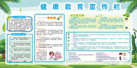 健康教育宣传栏