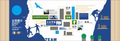公司文化文化墙