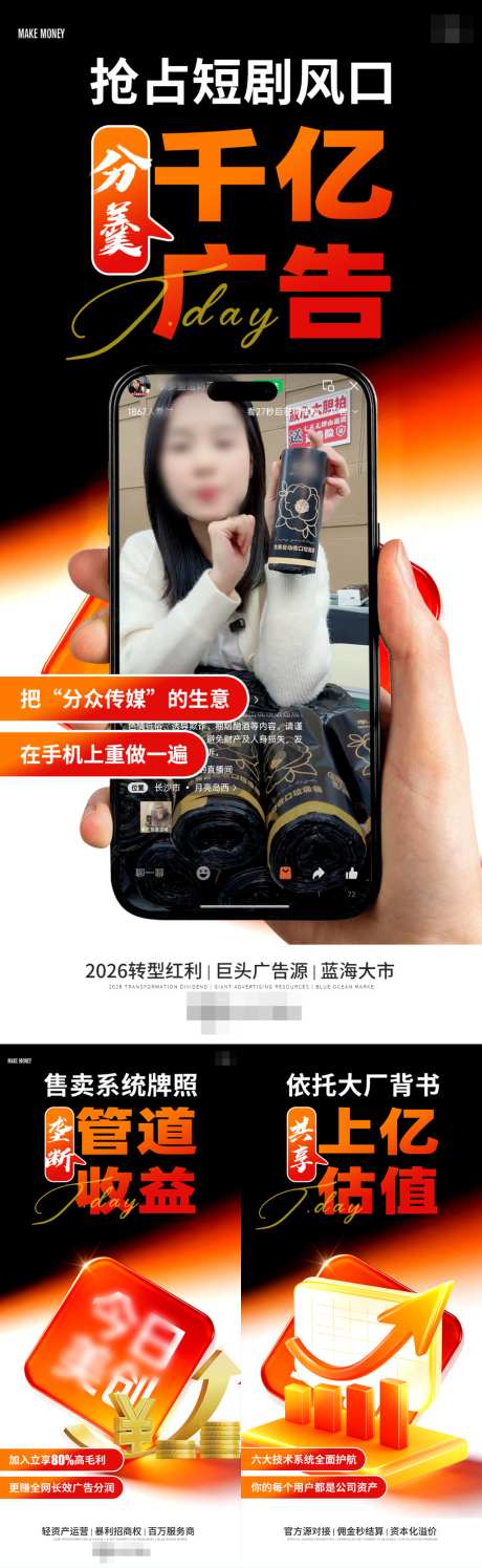 招商宣传系列海报