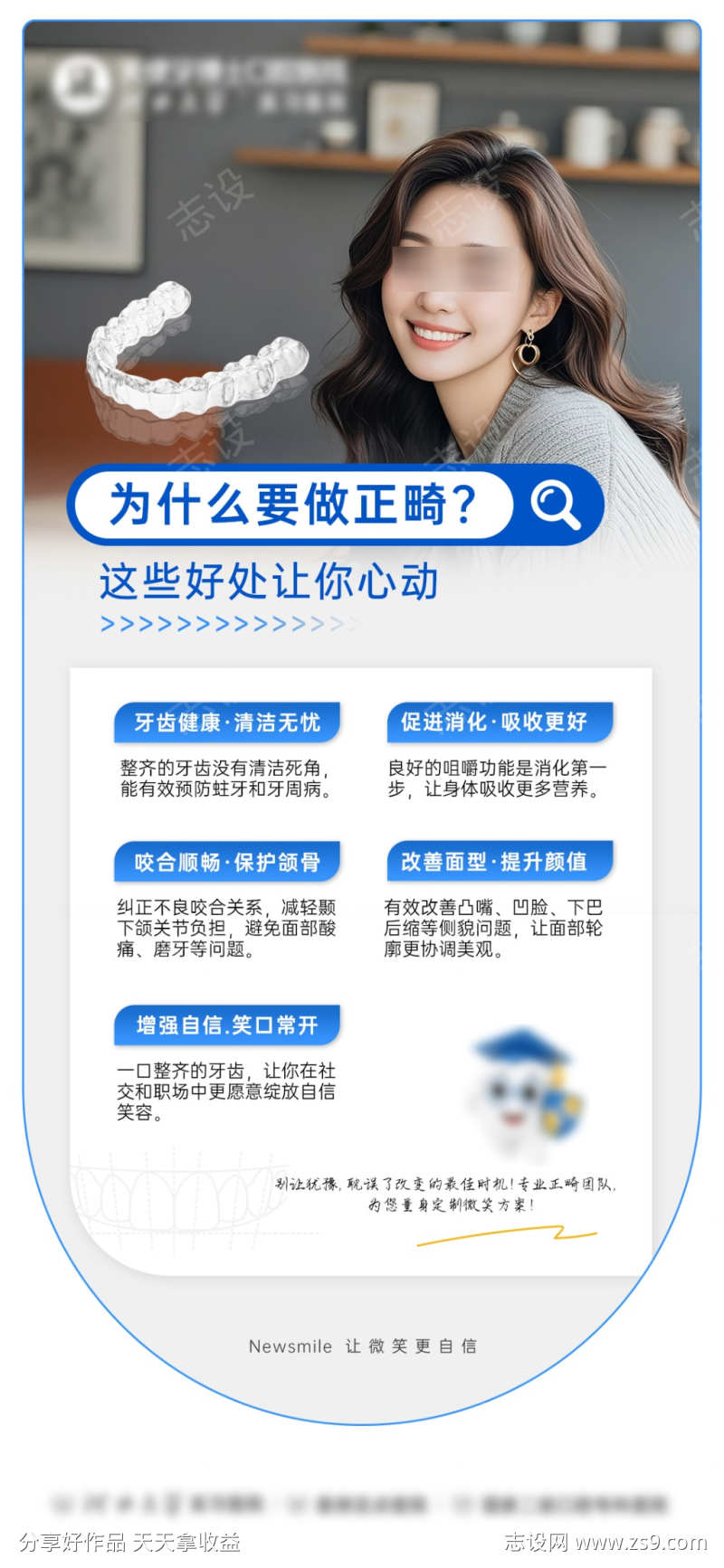 正畸科普海报