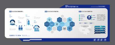 科技风展厅企业品牌宣传文化墙