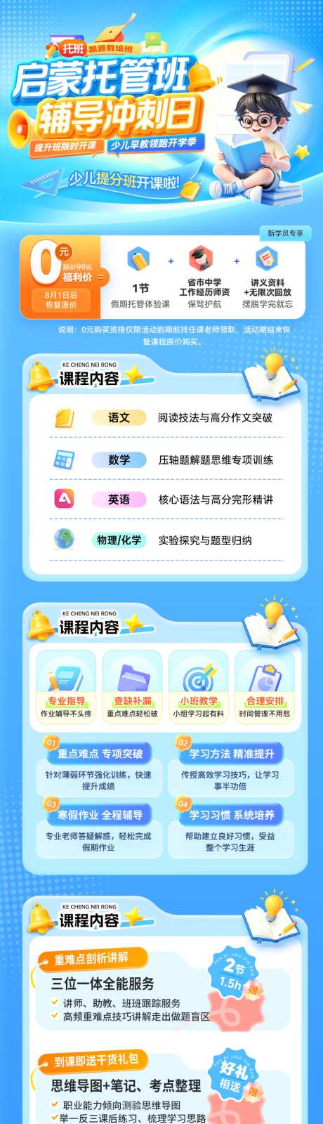 少儿培训教育课程托管班托班辅导冲刺提升提_源文件下载_PSD格式_1024X4835像素-提分,提升,冲刺-作品编号:2026040310518715-志‛ۛ设,网