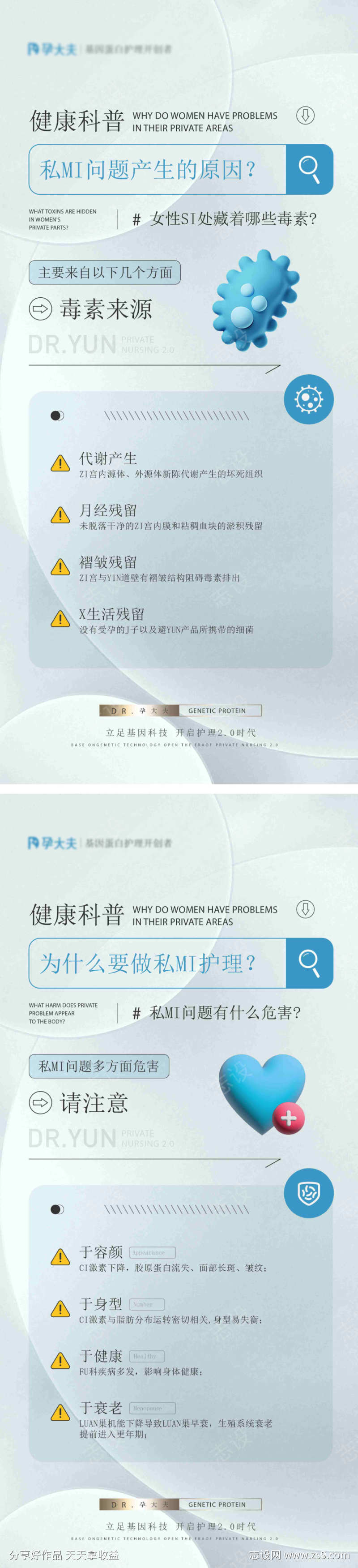 私护科普海报