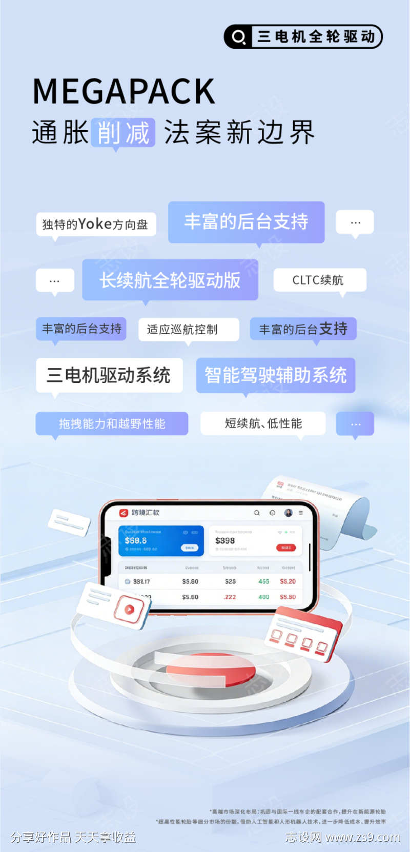 扁平风产品宣传海报