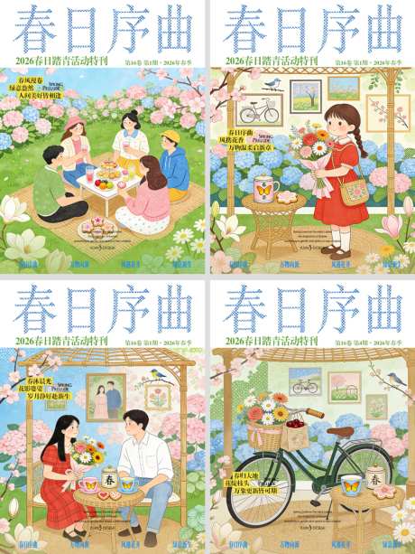 地产春日踏青活动特刊复古插画小绿书小红书_源文件下载_PSD格式_1080X1440像素-小红书,小绿书,特刊-作品编号:2026040913455007-志˒设ˉ网