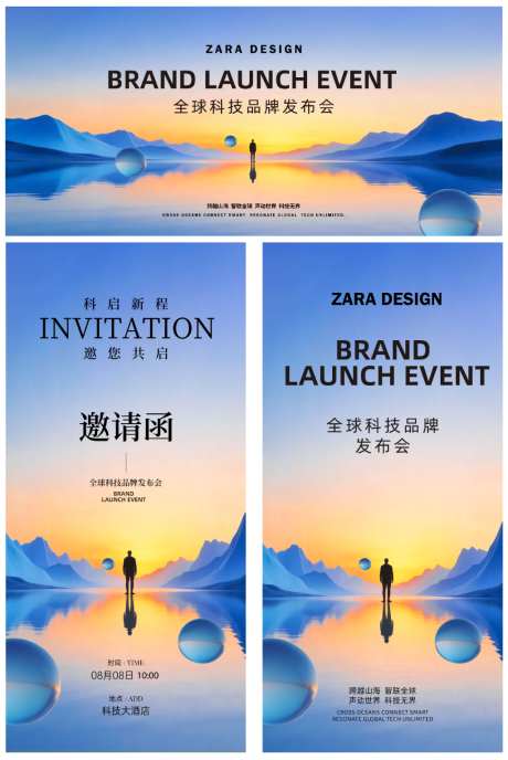 品牌发布会背景板