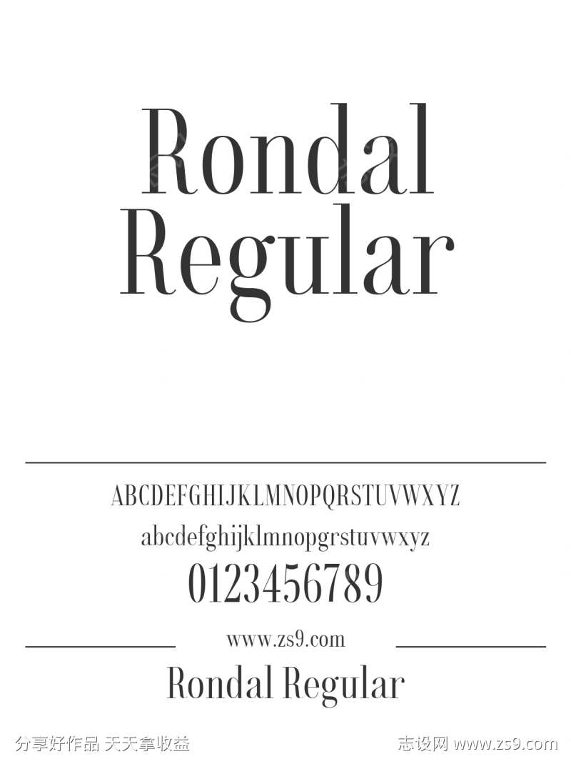 Rondal Regular