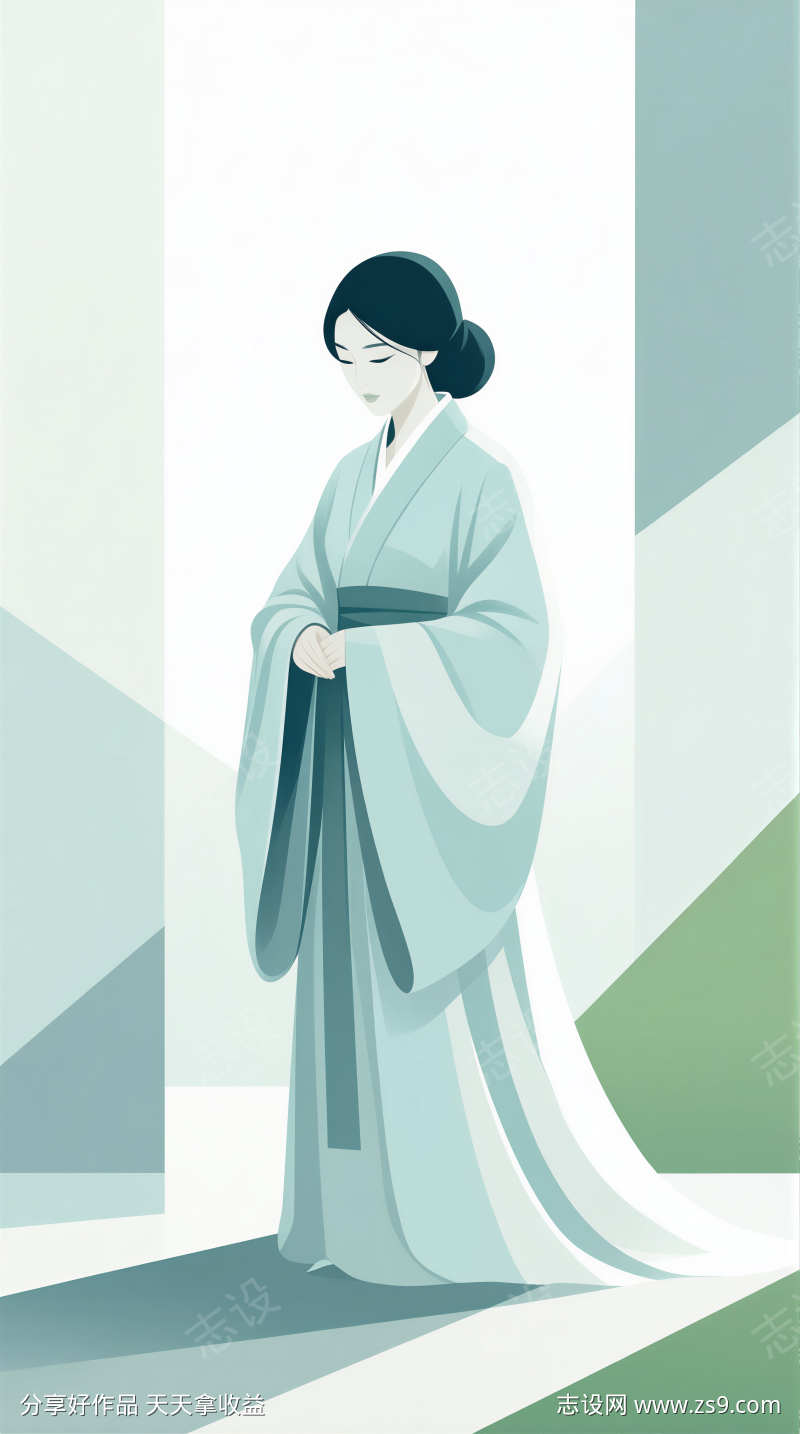 中国风人物插画