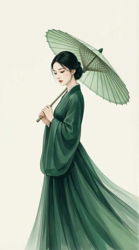 中国风人物插画