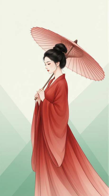 中国风人物插画