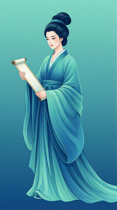 中国风人物插画