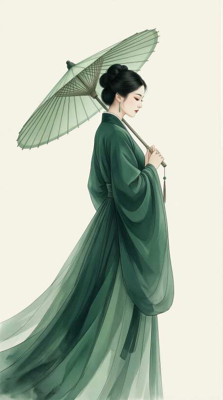 中国风人物插画