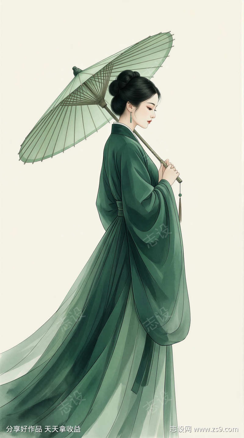 中国风人物插画