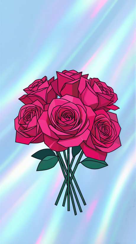 弗洛伊德玫瑰素材