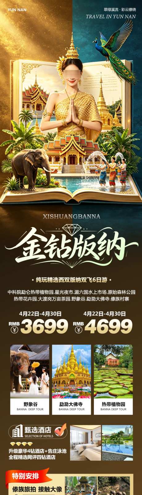 云南西双版纳金钻