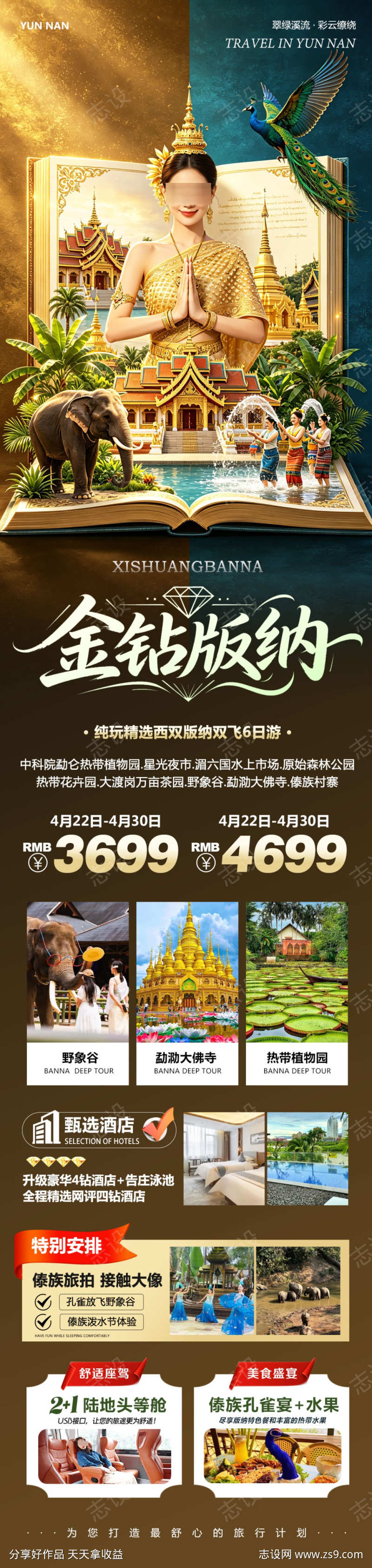 云南西双版纳金钻