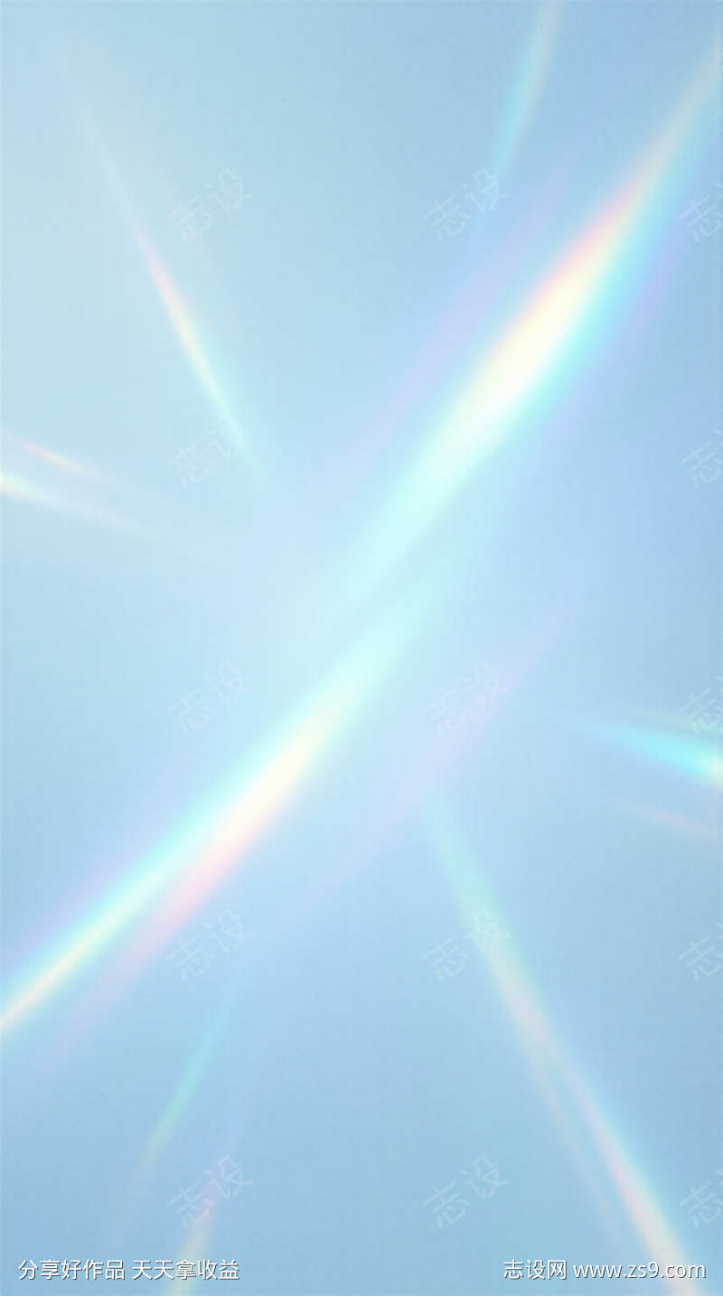 流光溢彩蓝色背景素材