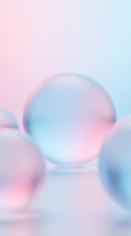 现代风磨砂玻璃拟态柔和渐变抽象背景