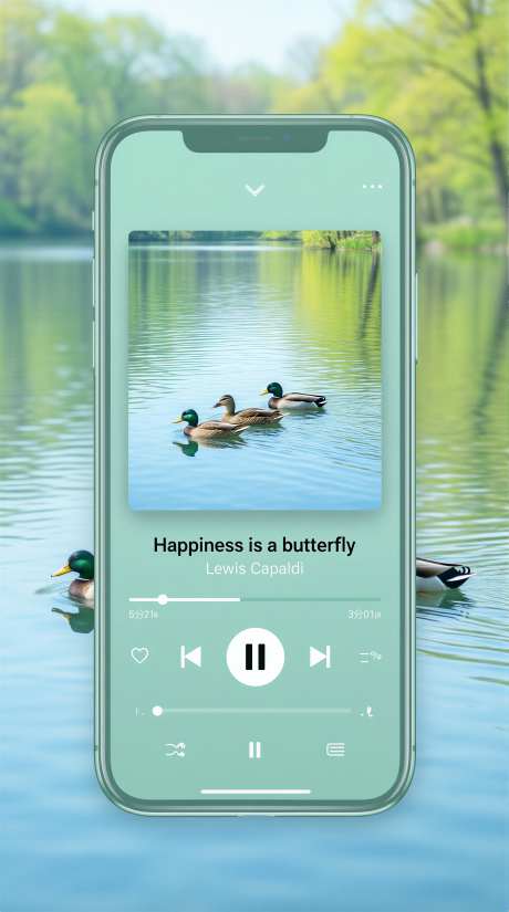 清新松弛创意海报壁纸