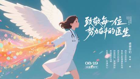 医师节展板
