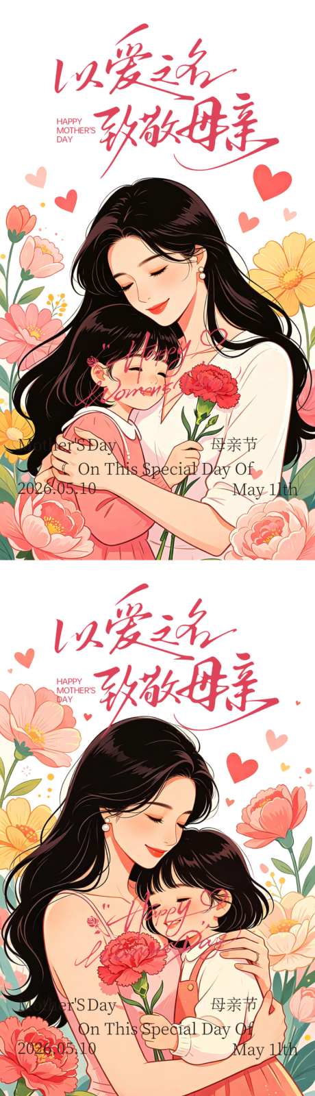 母亲节海报