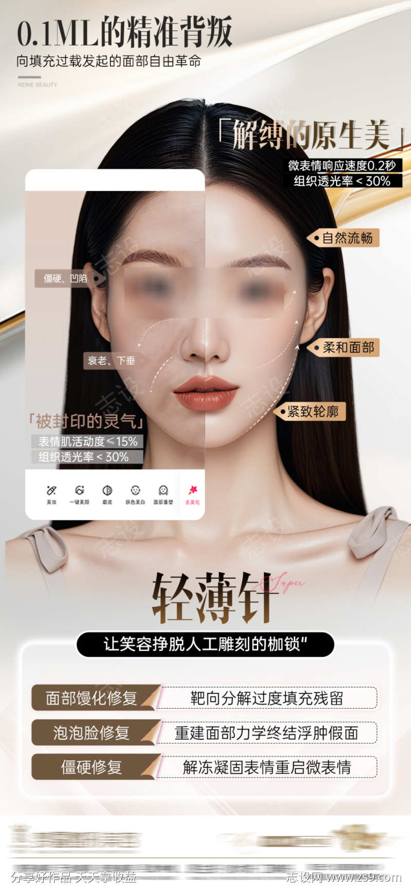 轻薄针海报
