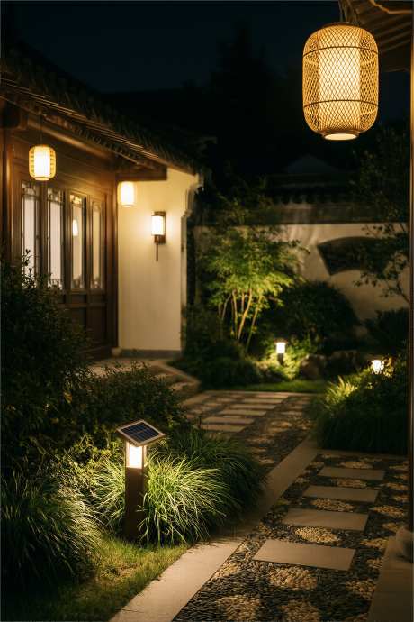 夜晚的中式庭院_AI图片下载_采样_2730X4094像素-室内设计,建筑设计,夜景-作品编号:2026051416056573-志͵设ˇ网
