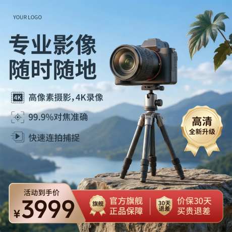 摄像机摄影机相机数码电器主图直通车