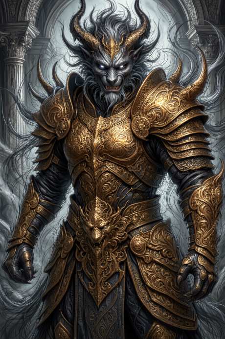 魔尊游戏人物素材
