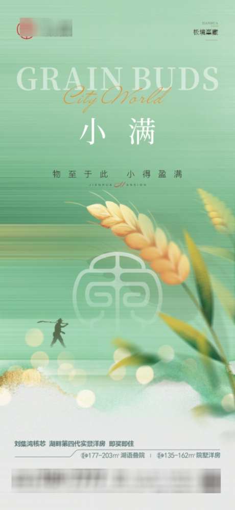 小满节气海报