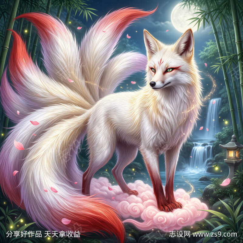 九尾狐灵魅祥瑞